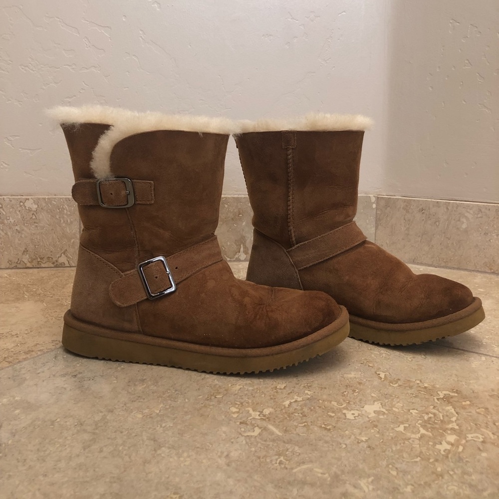Fur boots